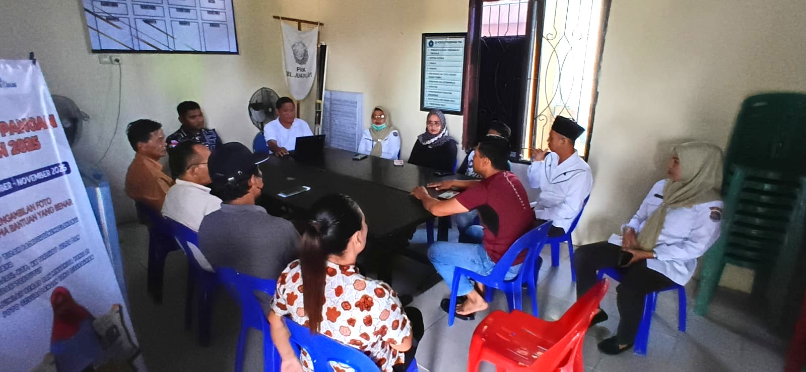 Koordinasi Pendistribusian Gas LPG 3 KG Kelurahan Juata Laut